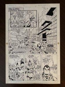 Nexus #33 Original Art 1987- Al Vey- JUDAH