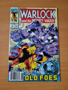 Warlock and the Infinity Watch #5 Newsstand Variant ~ NEAR MINT NM ~ 1992