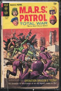 M.A.R.S. Patrol Total War #10 (1969) Lt. Cy Adams
