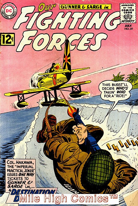 OUR FIGHTING FORCES (1954 Series) #69 Good Comics Book