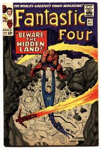 FANTASTIC FOUR #47-1966-JACK KIRBY ART-MARVEL COMICS KIRBY