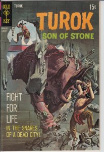 TUROK #64 (1969) VF, white paper, sharp!