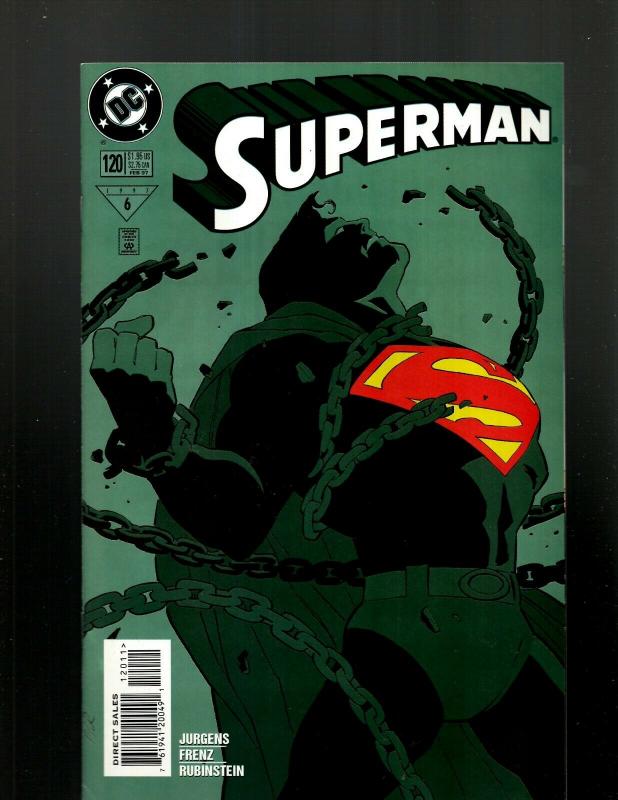 12 Superman DC Comics # 116 117 118 119 120 121 124 125 126 127 128 129 J408