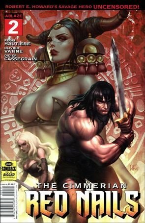 Cimmerian: Red Nails 2-A Kendrick Lim Cover VF/NM