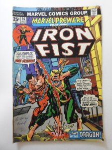 Marvel Premiere #16 (1974) GD/VG Condition! MVS intact! Moisture stain