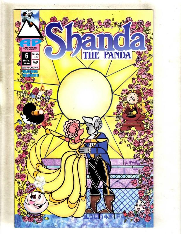 11 Comic Books Shanda The Panda # 6 8 9 + Sexcapades # 1 2 3 4 5 7 8 9 JF1