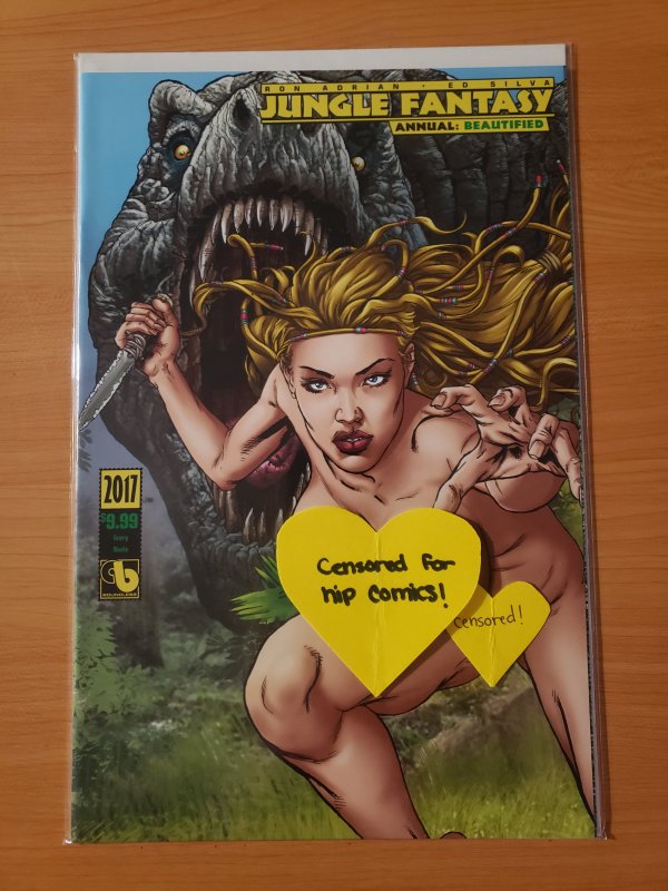 Jungle Fantasy Annual 2017 Ivory Nude BEAUTIFIED Variant, INTERIOR Variant!