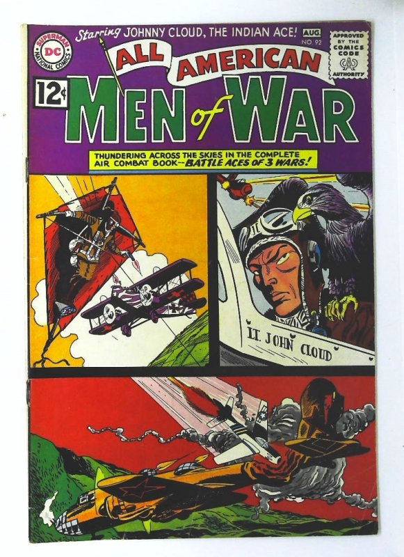 All-American Men of War #92, Fine+ (Actual scan)