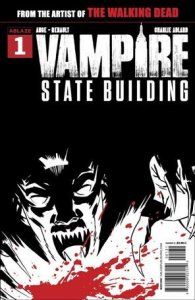 Vampire State Building 1-C Charlie Adlard Black & White & Red Cover VF/NM
