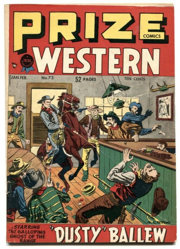 Prize Comics Western #73-1949-Bill Elder- Golden Age VG+