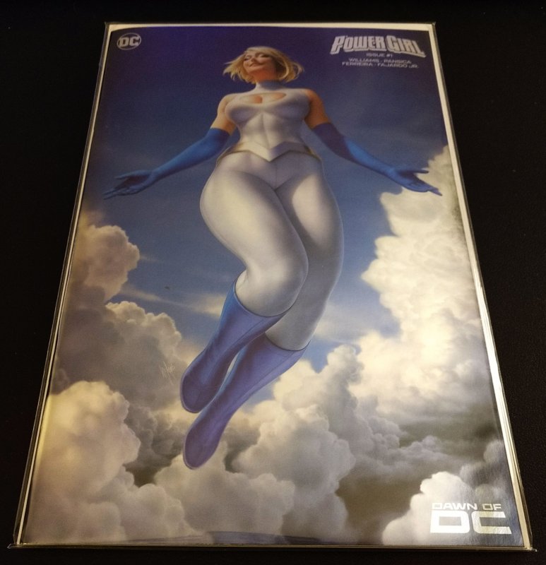 Power Girl #1 Cvr F Louw Foil Variant (DC, 2023) NM