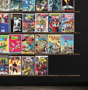 Huge Lot 150+ Comics with X-Men, Will To Power, The Avengers & More!