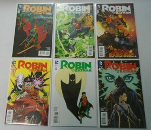 Robin Son of Batman lot 11 different #2-13 some variant covers 8.5 VF+ (2015)