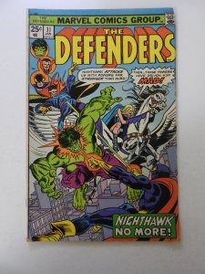 The Defenders #31 (1976) FN- condition MVS intact