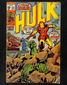 Incredible Hulk (1962) #131 Iron Man 1st Jim Wilson!