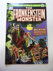 The Frankenstein Monster #10 (1974) FN+ Condition MVS Intact