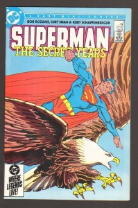Superman The Secret Years #1-4 Mini Series (9.2)