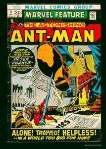 Marvel Feature #4 VG/FN 5.0 Ant Man! Comics