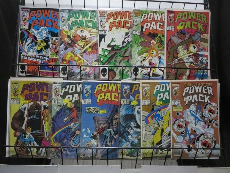 Power Pack (Marvel 1985) #13-38 Lot of 11Diff Superhero Kids Before Bedtime!