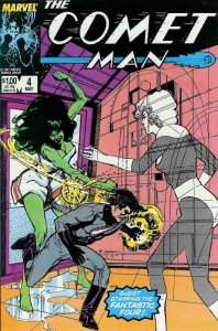 Comet Man #4 FN; Marvel | Bill Sienkiewicz She-Hulk - we combine shipping 