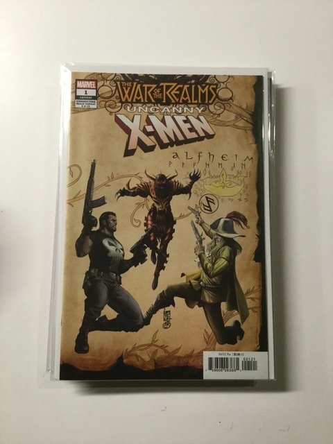 War of the Realms 1 Variant Uncanny X-Men Near Mint DC Comics HPA
