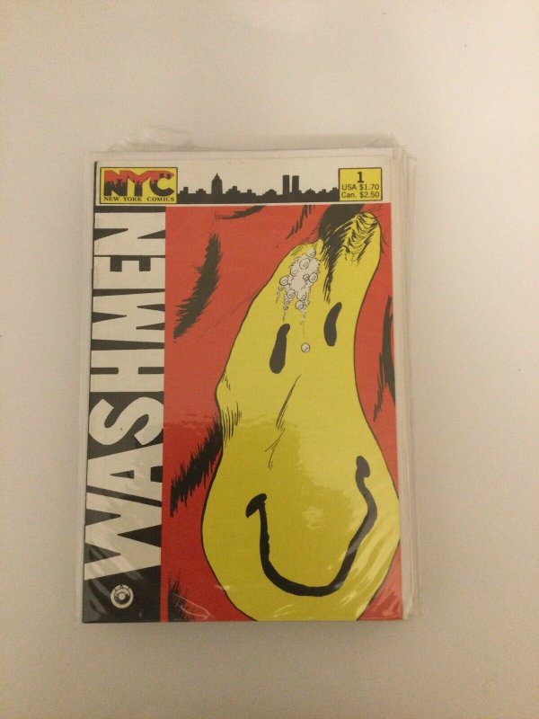 Washmen 1 Vf Very Fine 8.0 New York Comics