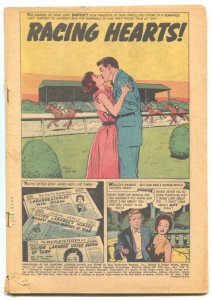 Confessions Of The Lovelorn #97 1958  Horse racing issue-coverless