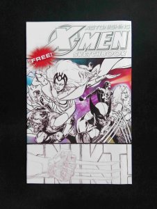 Astonishing X-Men Amazing Spider-Man The Gauntlet Sketchbook #0  MARVEL 2009 VF-