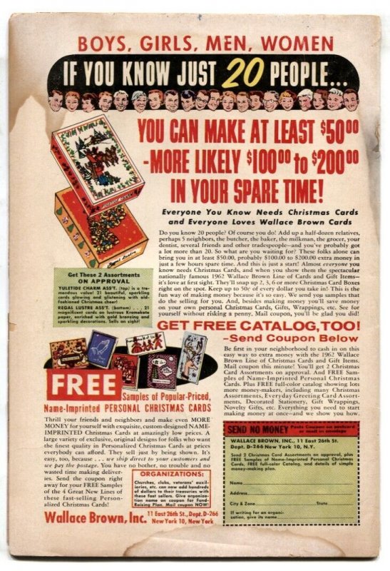 Showcase #39 1962 - 3rd METAL MEN - 1st CHEMO - F/G