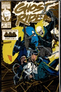Ghost Rider #5 Second Print Cover (1990) Ghost Rider
