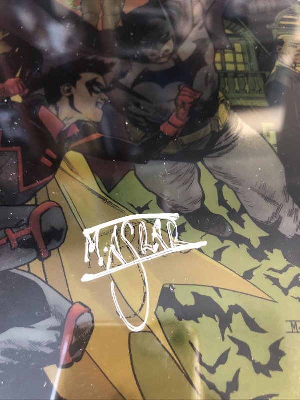 Batman Vs. Robin (2022) # 1 (CGC 9.8 SS) Signed Mahmud Asrar| Foil Edition 1:100