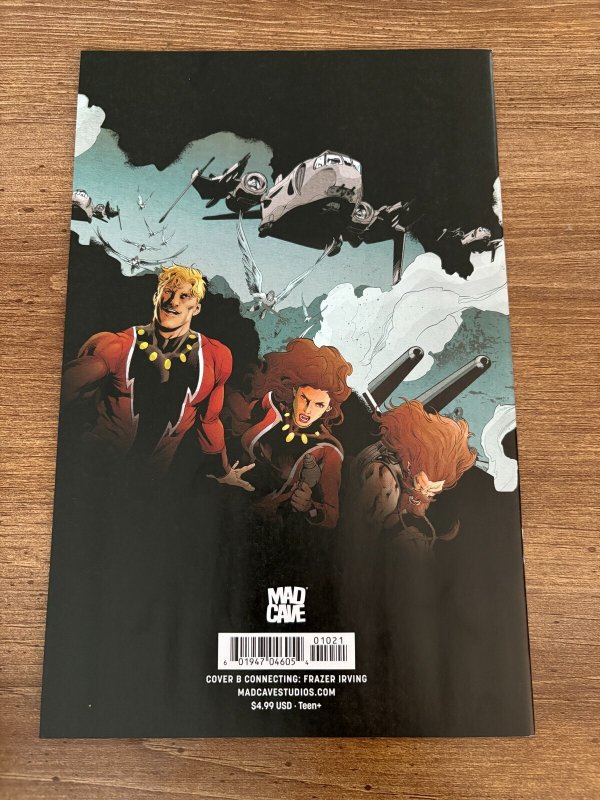 Flash Gordon # 1 NM 1st Print Variant Cover Mad Cave Comic Book 2 J294