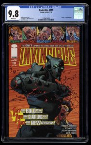 Invincible #111 CGC NM/M 9.8 White Pages Death of Cecil!