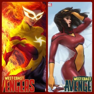 ? [2 Pack] West Coast Avengers #1 Artgerm Lee Kim  PRESALE 11/27? Doom