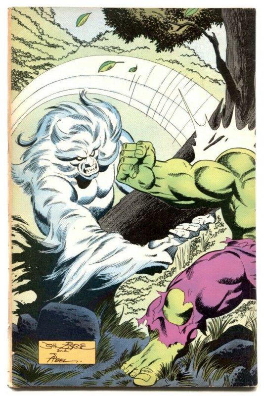 Incredible Hulk and Wolverine #1 1986 -- reprint hulk 181 VG