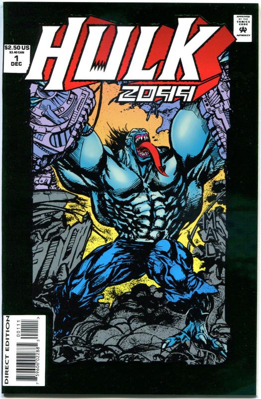 HULK 2099 #1, NM+, 1994, Chris Ivy, Green Foil, more Marvel & Hulk in store