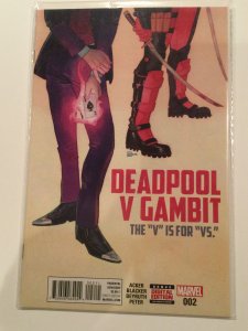 Deadpool v Gambit #2 Kevin Wada Variant (2016) NM