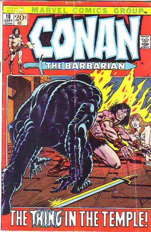 Conan the Barbarian #18 (Sep-72) VG Affordable-Grade Conan the Barbarian