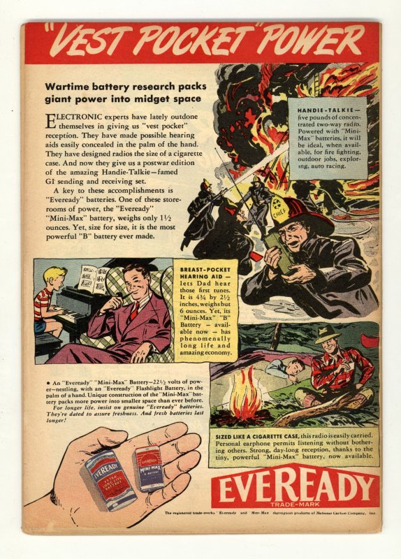 Batman #33 (1946) GOLDEN AGE CHRISTMAS COVER