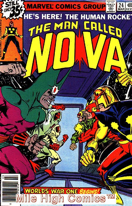 NOVA (1976 Series)  (RICHARD RIDER) (MARVEL) #24 Fine Comics Book