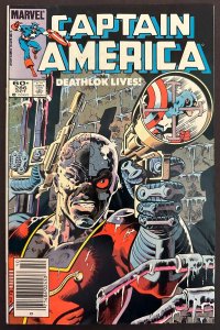 Captain America #286 Newsstand Edition (1983)