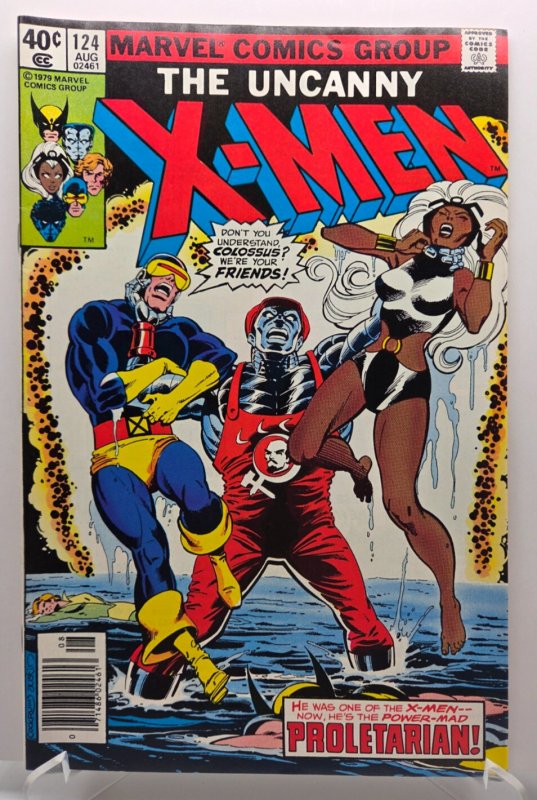 UNCANNY X-MEN #124 (1979) 1st App of Proletarian VF/NM