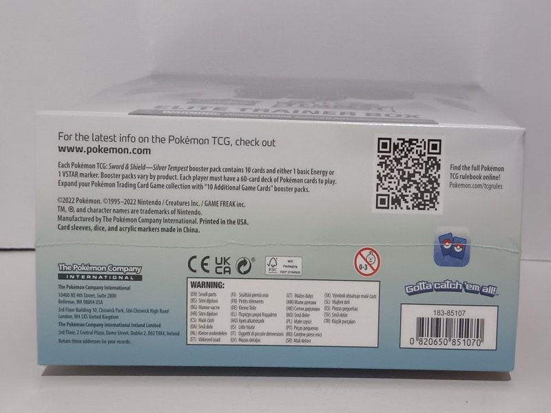 SILVER TEMPEST ELITE TRAINER BOX | SWORD & SHIELD | GAMEFREAK 2022 | NIB SEALED
