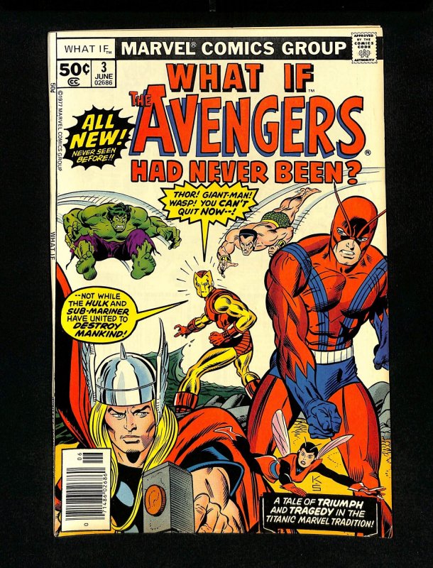 What If? (1977) #3 Avengers Had Never Been!