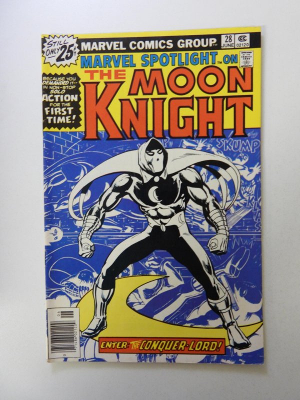 Marvel Spotlight #28 1st solo Moon Knight FN condition