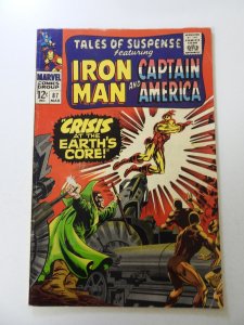 Tales of Suspense #87 (1967) VG/FN condition tape pull front cover