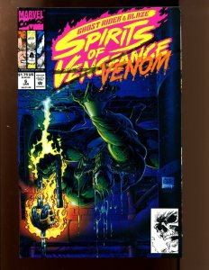 GHOST RIDER/BLAZE: SPIRIT OF VENGEANCE #6 - DIRECT EDITION (9.0) 1993