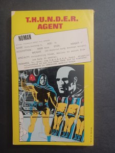 T.H.U.N.D.E.R Agent Paperback - Set of three No Man, Menthor, & Dynamo - 1966