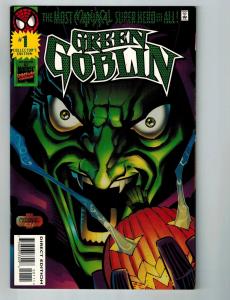 Green Goblin # 1 VF Marvel Comic Book Spider-Man Villain Series Modern Age S98