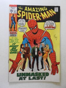 The Amazing Spider-Man #87 (1970) GD Condition see desc